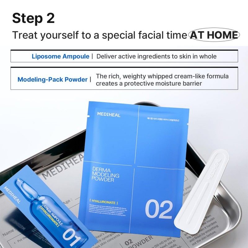 Mediheal Derma Modeling Pack Hyaluronate Moisture 28g