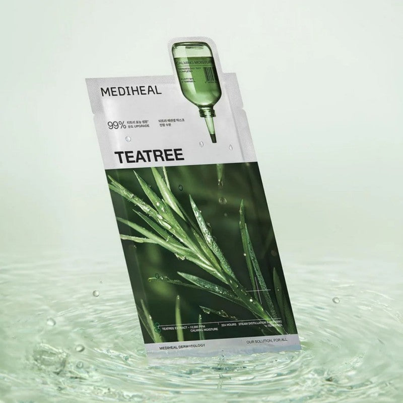 Mediheal Essential Teatree Sheet Mask Calming Moisture 11pcs