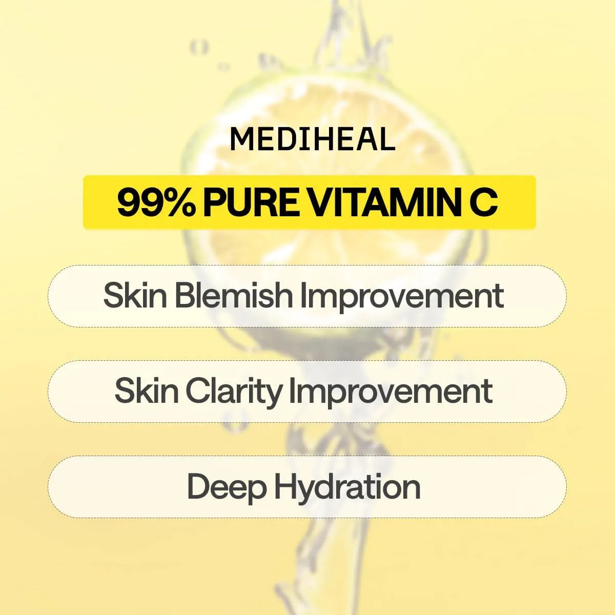 Mediheal Vitamin C Essential Mask Clear Toning 1pcs