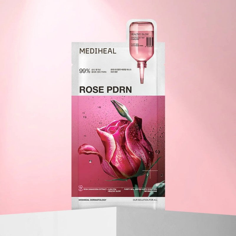 Mediheal Rose PDRN Essential Mask 10pcs