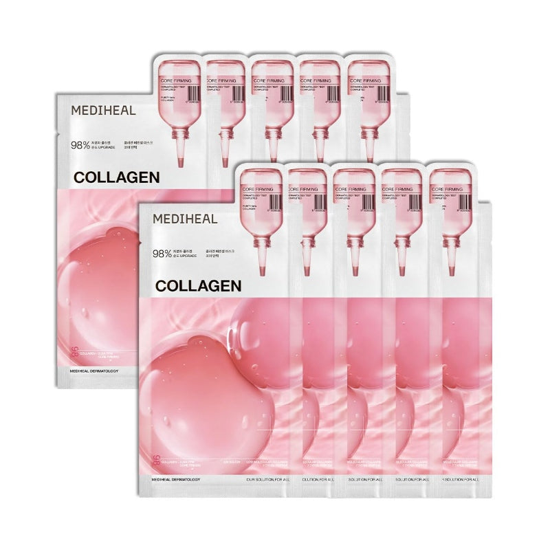Mediheal美迪惠尔胶原蛋白弹性紧致面膜 11片