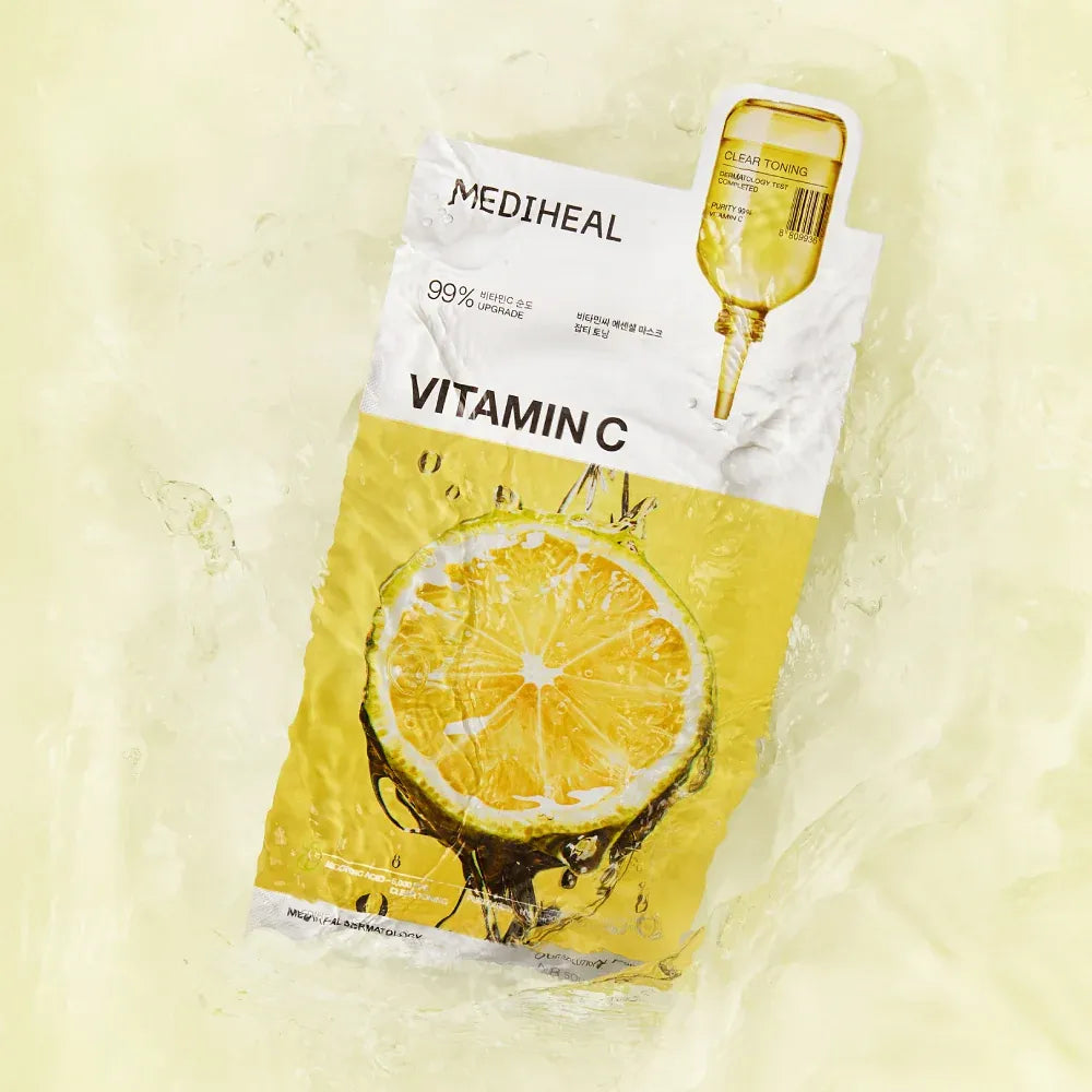 Mediheal Vitamin C Essential Mask Clear Toning 10+1pcs