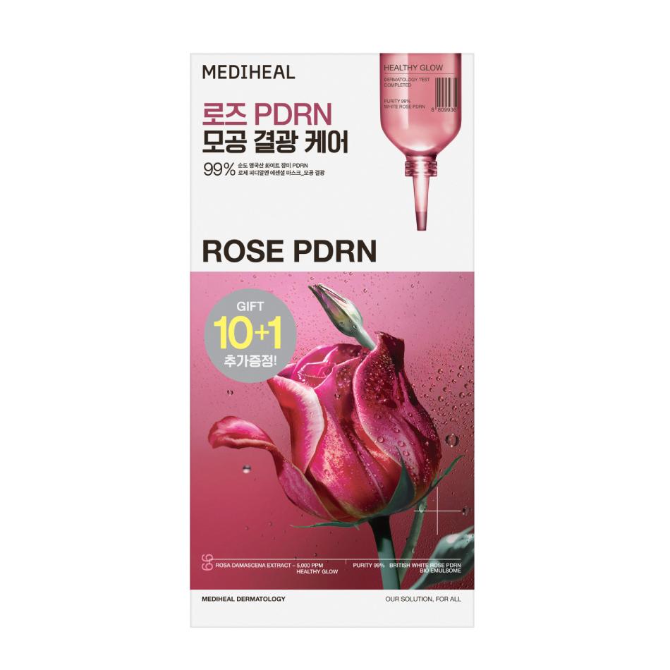 Mediheal Rose PDRN Essential Mask 11pcs