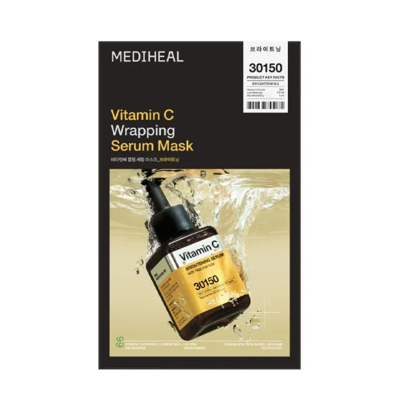Mediheal Vitamin C Wrapping Serum Mask Brightening 30150 1pcs