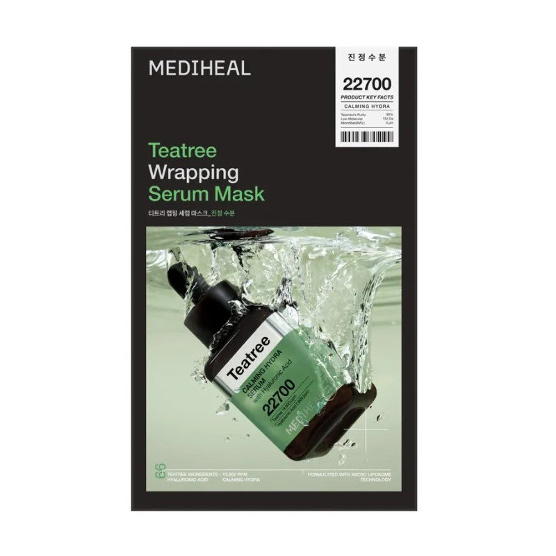 Mediheal Teatree Wrapping Serum Mask 22700 1pcs