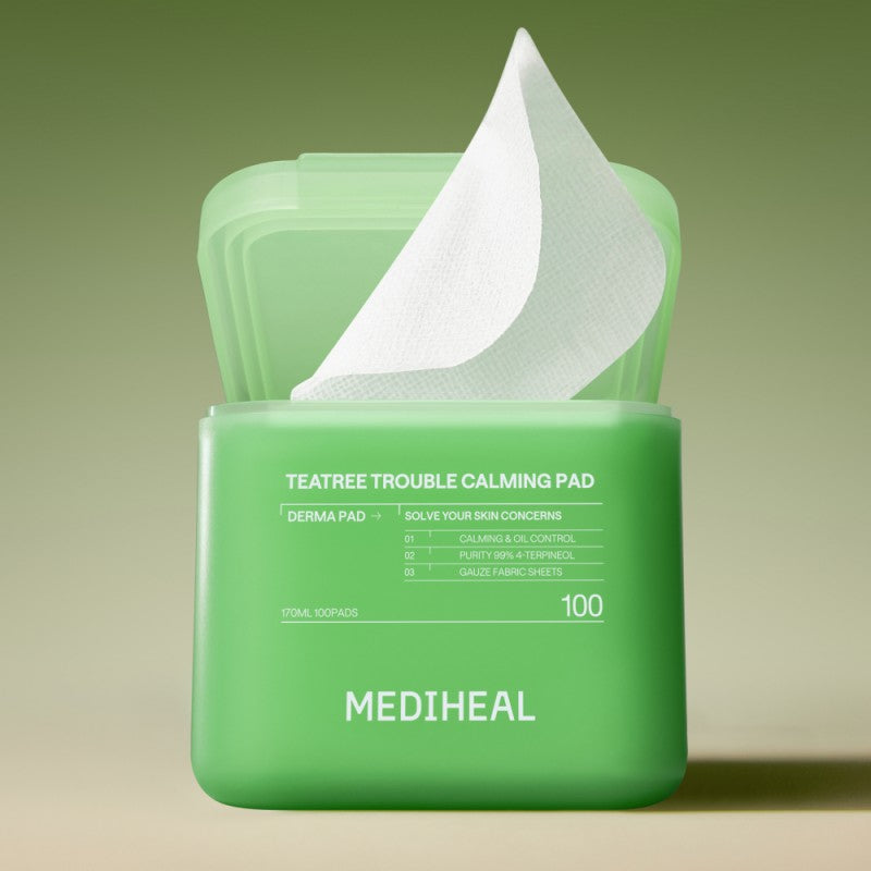 Mediheal Teatree Trouble Facial Toner Pads 100pcs