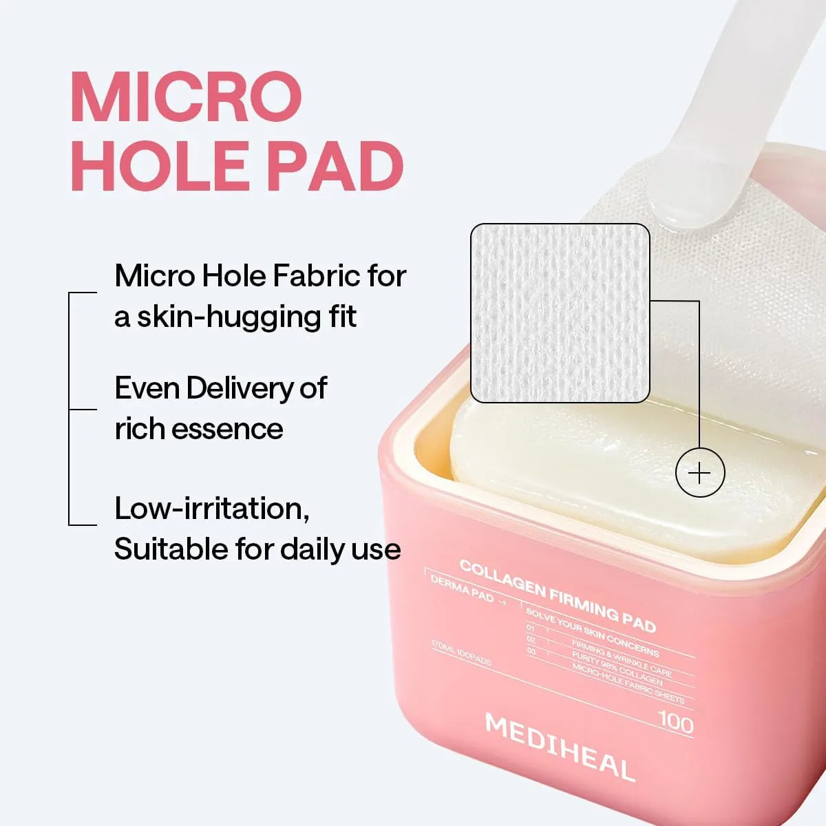 Mediheal Collagen Firming Pad 100pcs