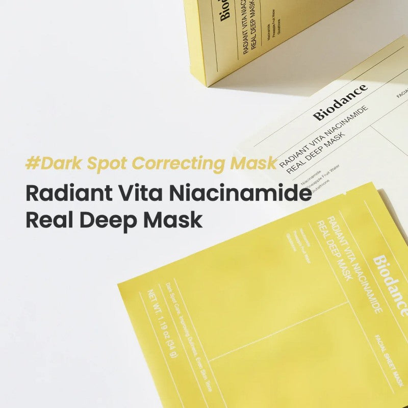 Biodance Radiant Vita Niacinamide Real Deep Mask 1pcs
