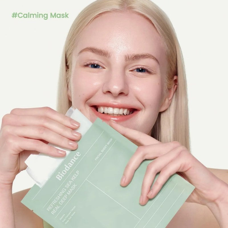 Biodance Refreshing Sea Kelp Real Deep Mask 1pcs
