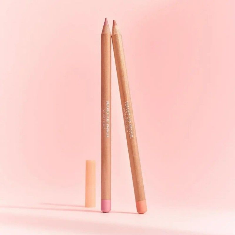 Clio Velvet Lip Pencil #02 Peach Beige