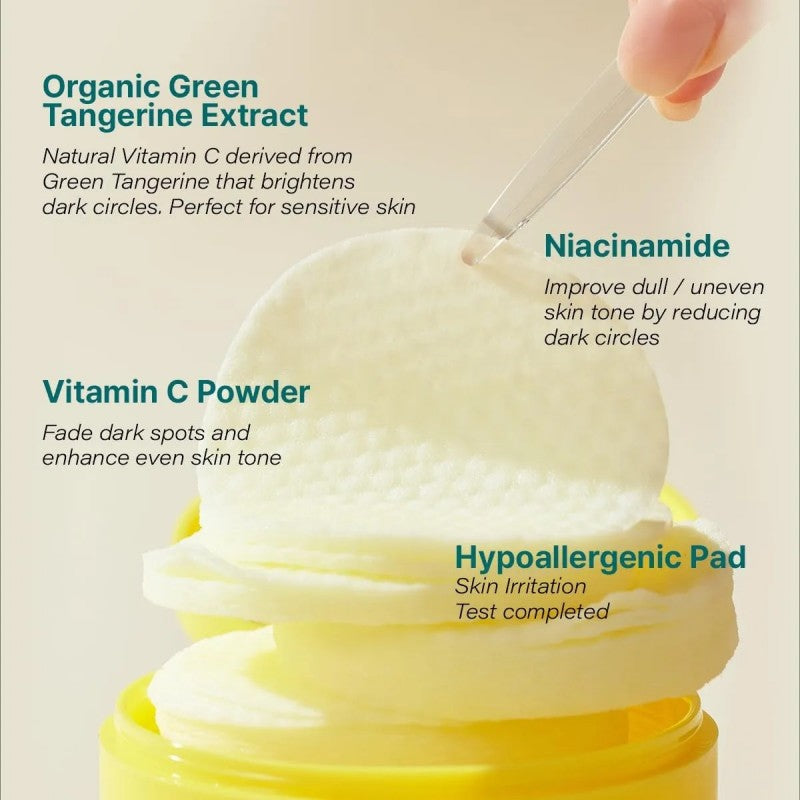 Goodal Green Tangerine Vita-C Dark Spot Care Pad 70pcs