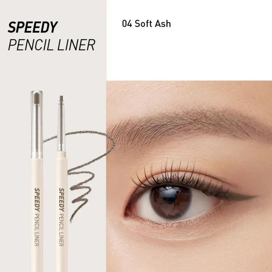 Peripera Speedy Pencil Liner #004 Soft Ash