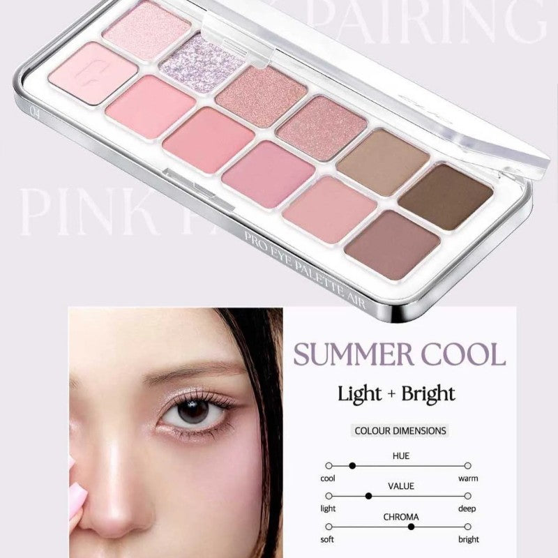 Clio Pro Eye Palette Air Eyeshadow #04 Pink Pairing