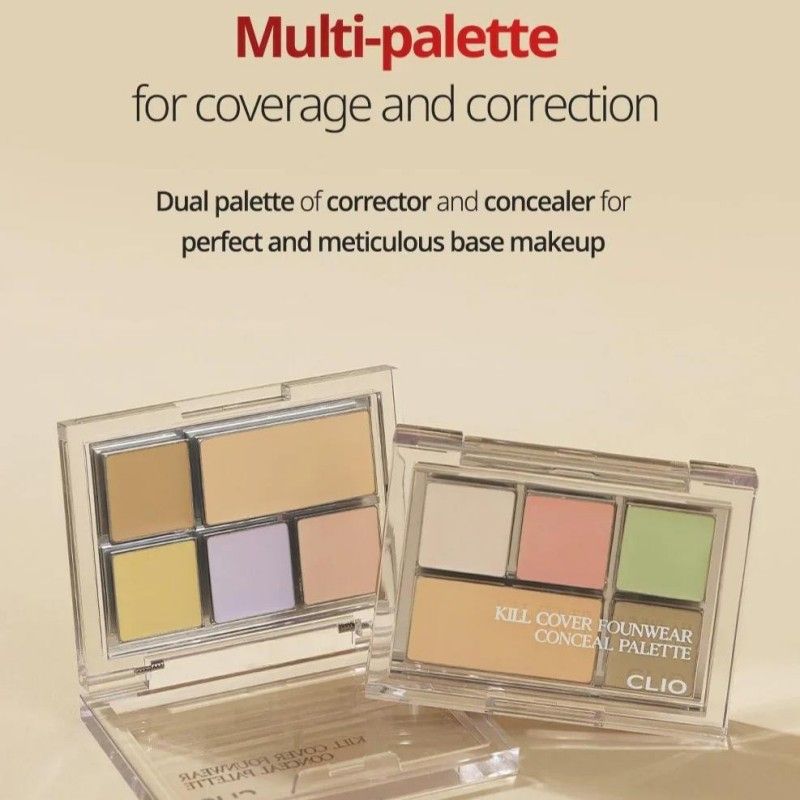 Clio Kill Cover Founwear Conceal Palette #01 PURE JOY