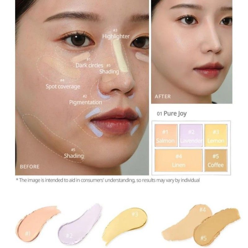 Clio Kill Cover Founwear Conceal Palette #01 PURE JOY