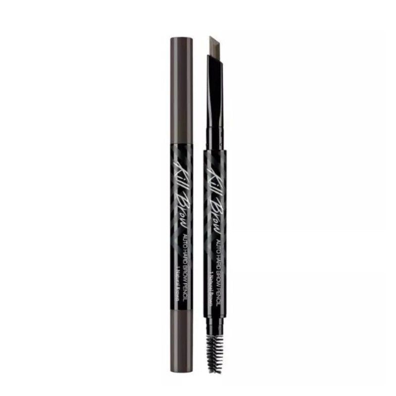 Clio Kill Brow Auto Hard Brow Pencil #01 Natural Brown