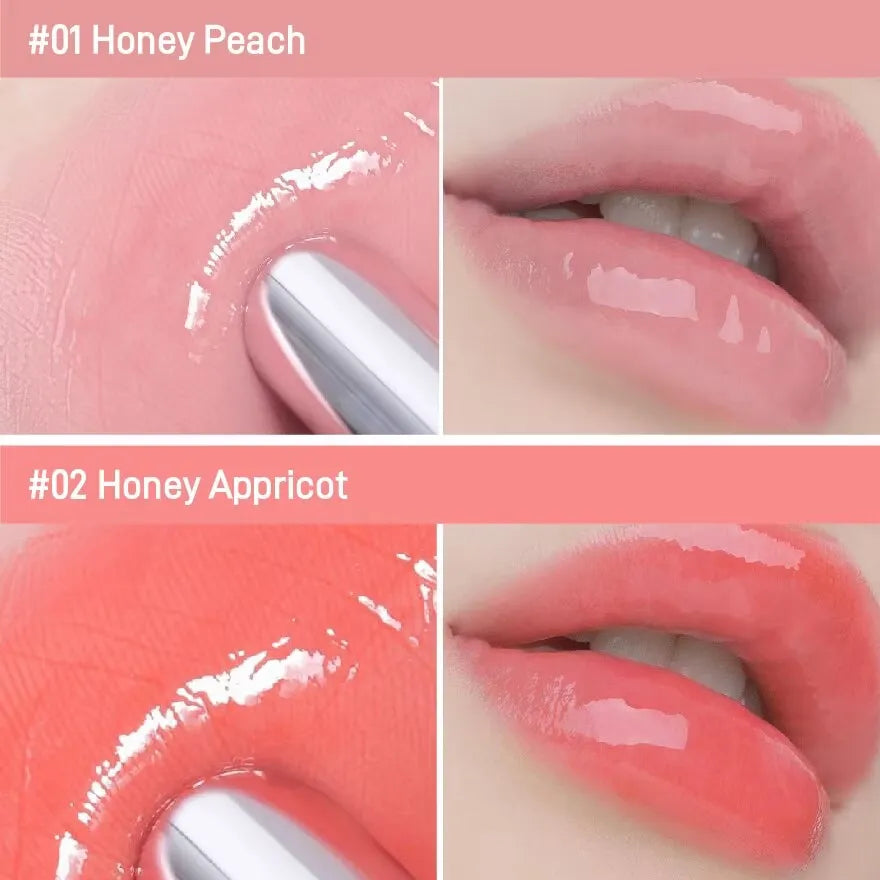 Clio Crystal Glam Lip Balm #01 Honey Peach