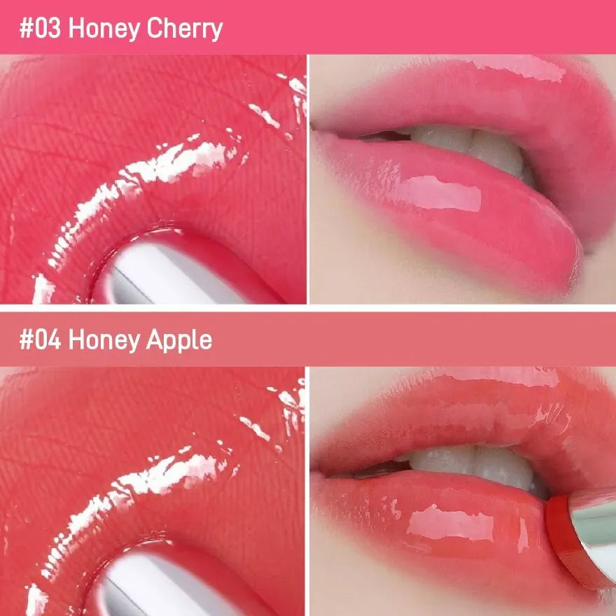 Clio Crystal Glam Lip Balm #04 Honey Apple