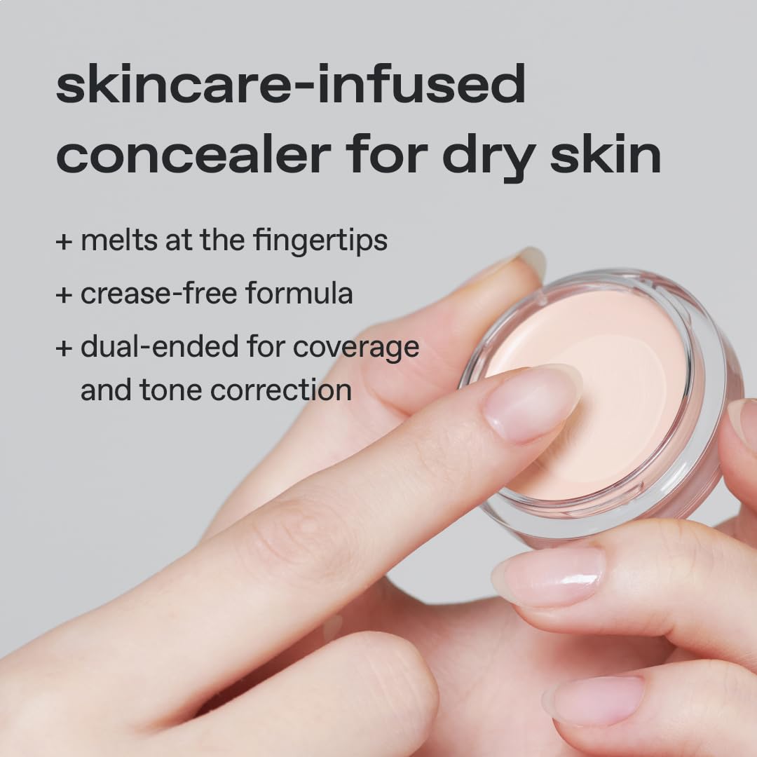 Glow Not Dry Concealer #Light + Rosysalmon 10g