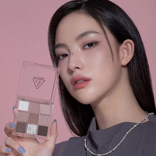 3CE Mood Recipe Multi Eye Color Palette #A Shy Ash