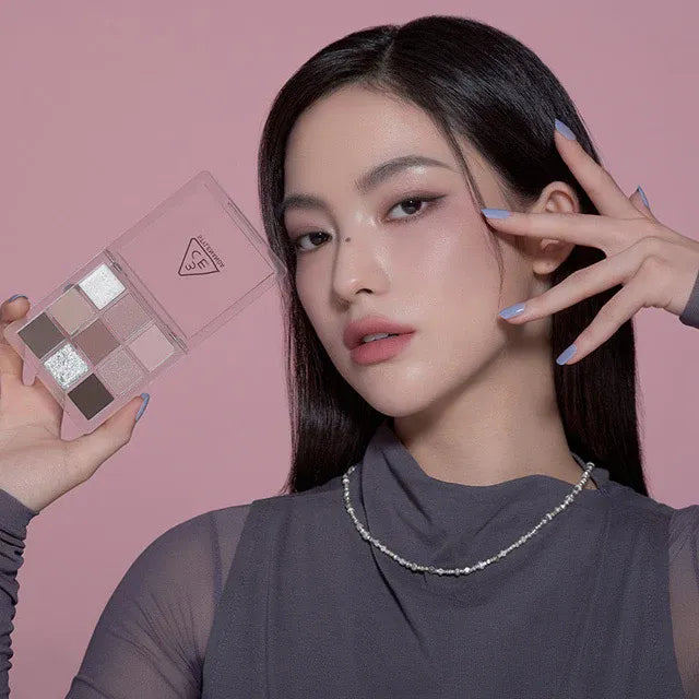 3CE Mood Recipe Multi Eye Color Palette #A Shy Ash