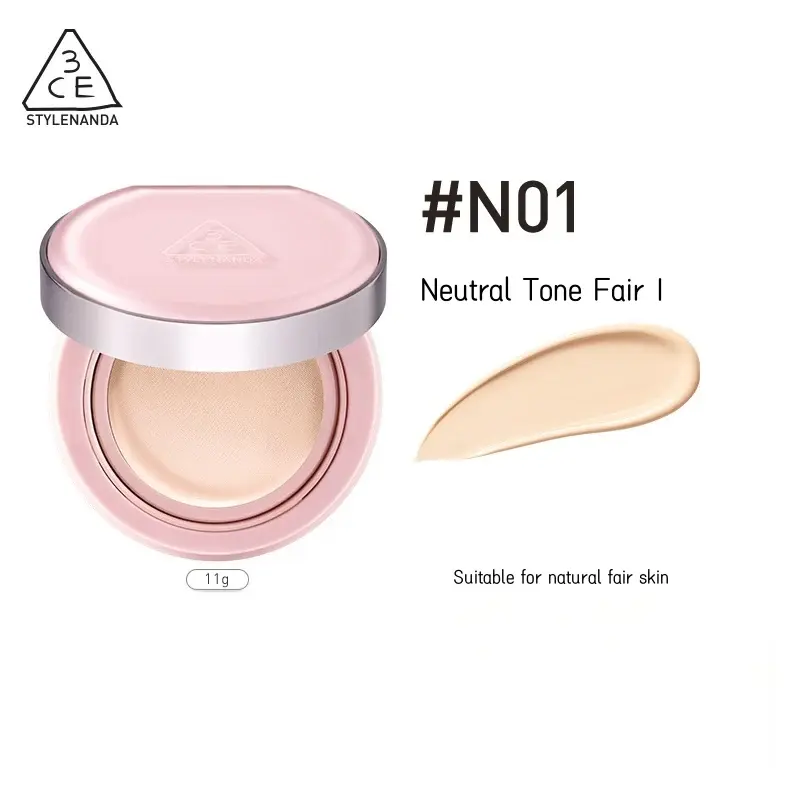 3CE Fitting Mesh Cushion(+Refill) #N01 Light Beige