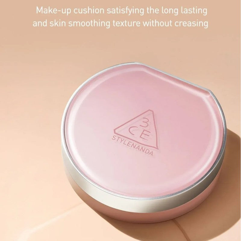 3CE Fitting Mesh Cushion(+Refill) #P01 Bright Pink Beige