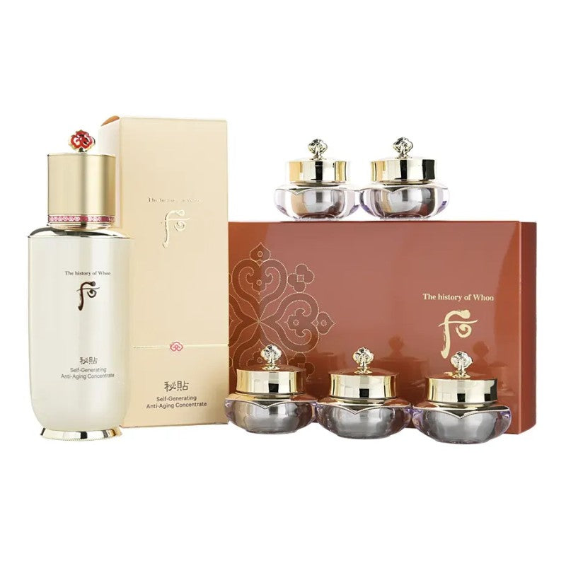 Whoo Bichup Self-Generating Concentrate Jumbo Set(Serum 90ml + Eye Cream 5ml*5 )