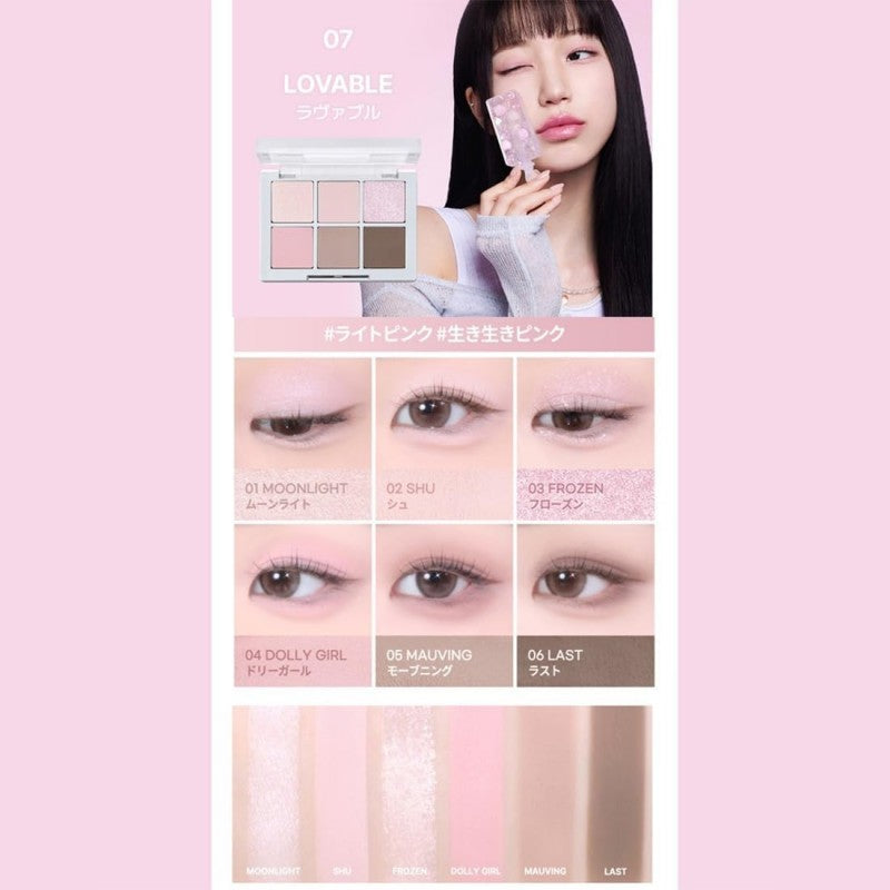 2aN Eyeshadow Better Me Eye Palette #07 Lovable