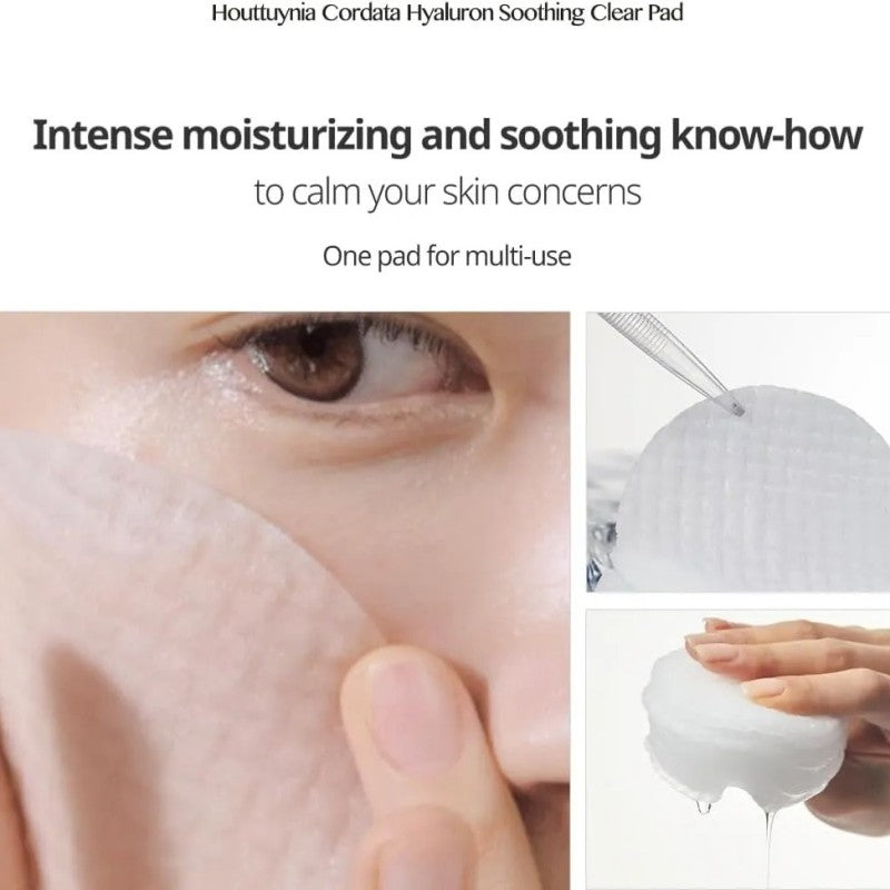 Goodal Heartleaf Hyaluron Soothing Clear Pad 70pcs