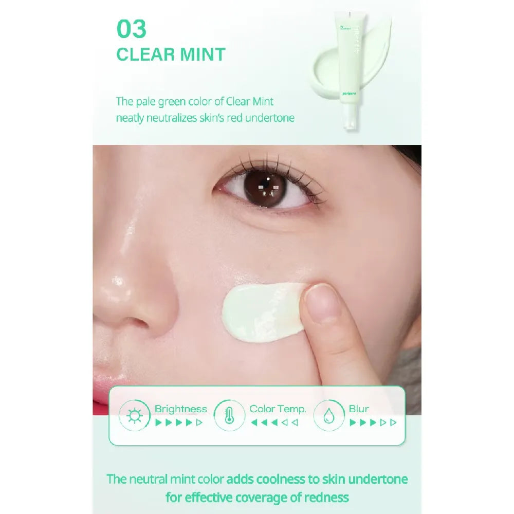 Peripera Filter Fit Milk Tone Up #03 Clear Mint