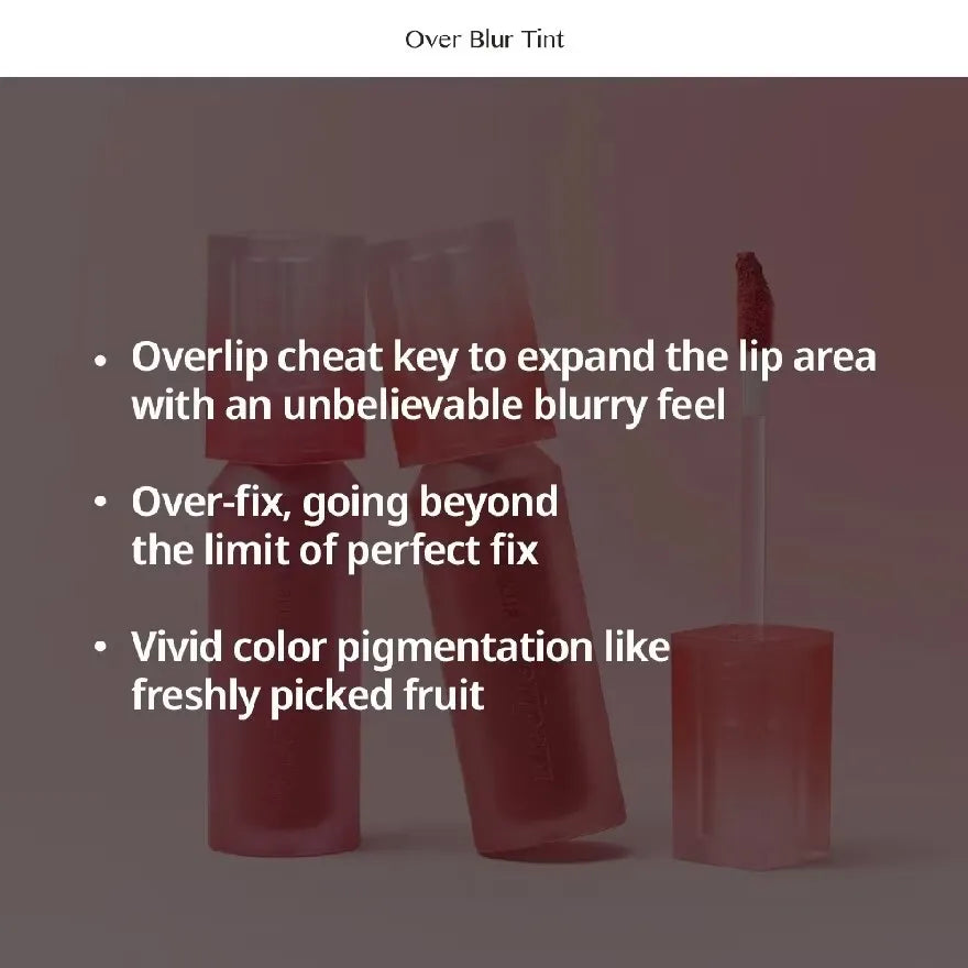 Peripera Over Blur Tint Tteok Recipe #08 Cool Pink Coating