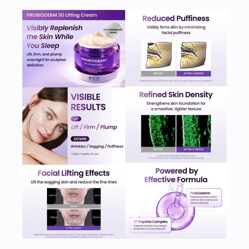 BOH Probioderm 3D Lifting Cream 50ml*2