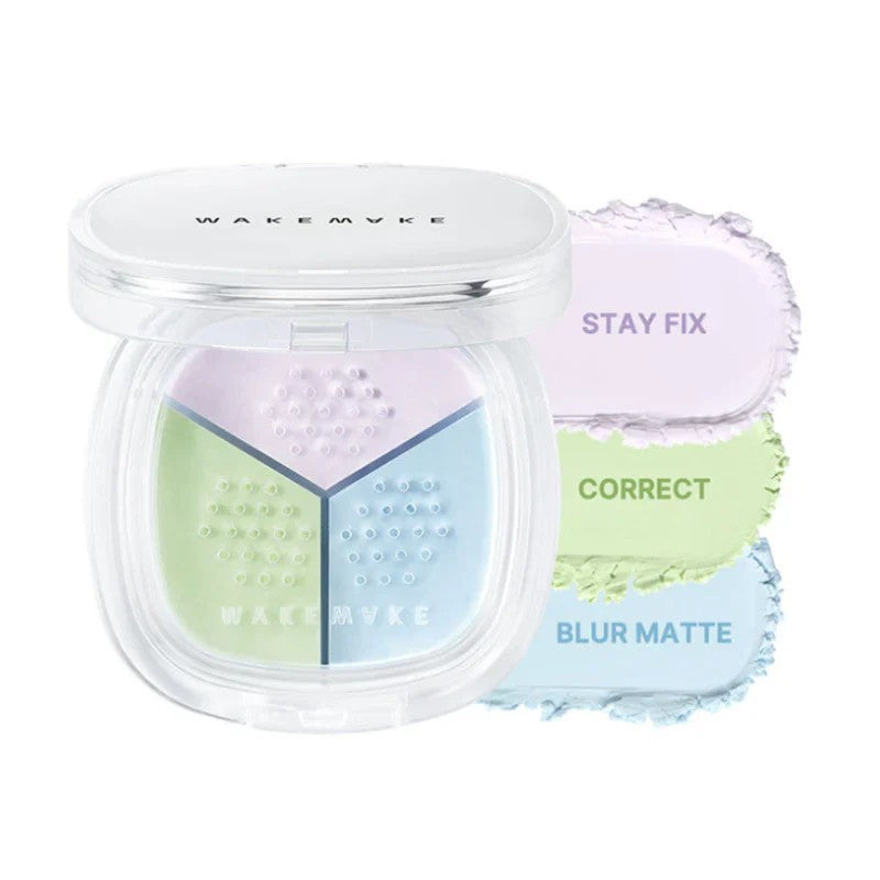 Wakemake Stay Fixer Multi Color Setting Powder #01 Pale Clear
