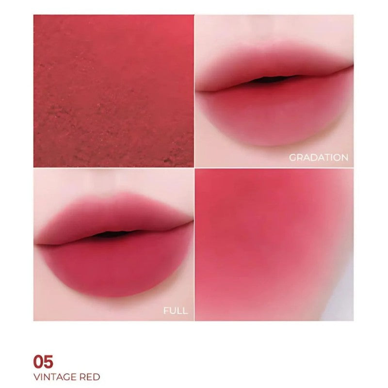 Colorgram Soft Velvet Matte Lip Tint #05 Vintage Red