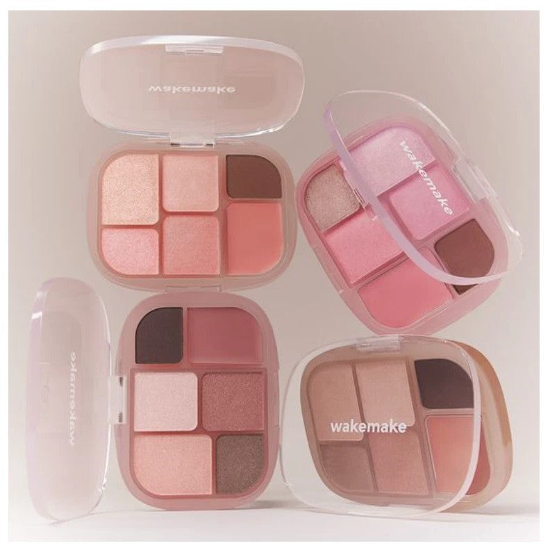 Wakemake Soft Sheer Multi Palette #1 Coral Hertz