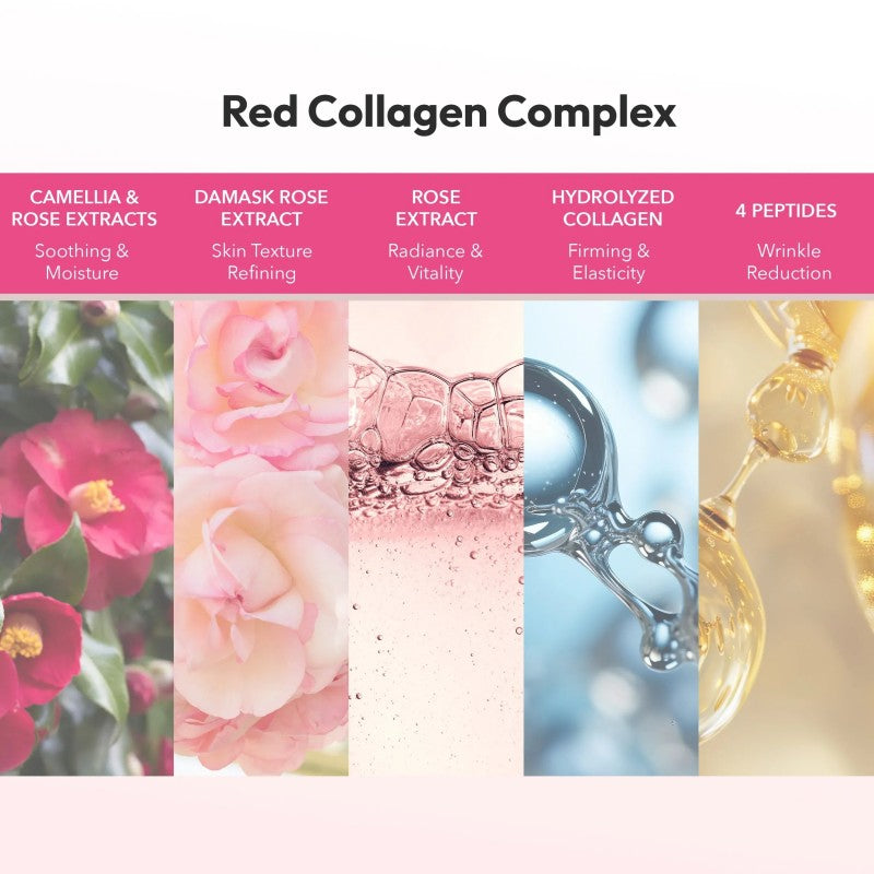 Avajar Red Collagen Hydrogel Mask 5pcs