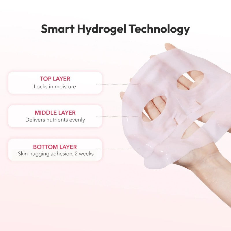 Avajar Red Collagen Hydrogel Mask 5pcs