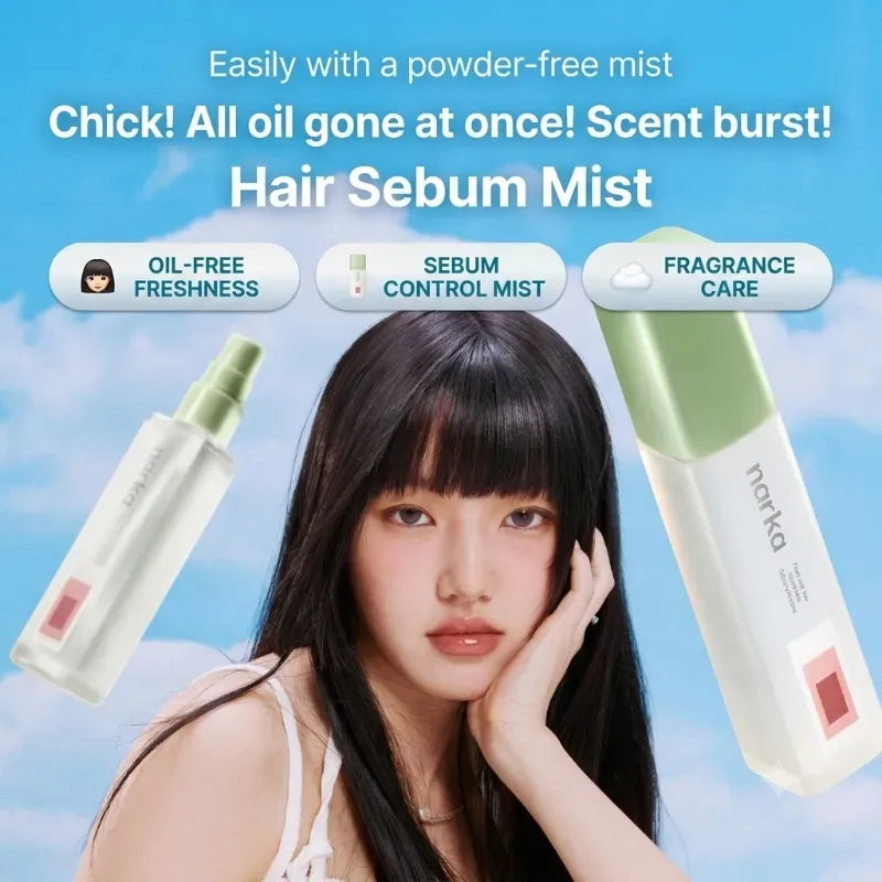 Narka Fresh Veil Sebum Hair Mist 80ml