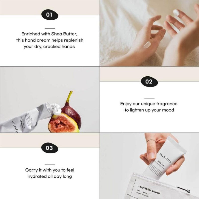 Skybottle Perfumed Hand Cream White Rain 50ml