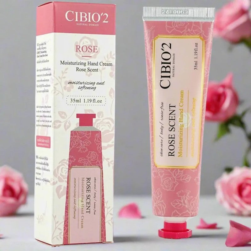 Cibio2 Hydrating & Nourishing Hand Cream Rose 35ml