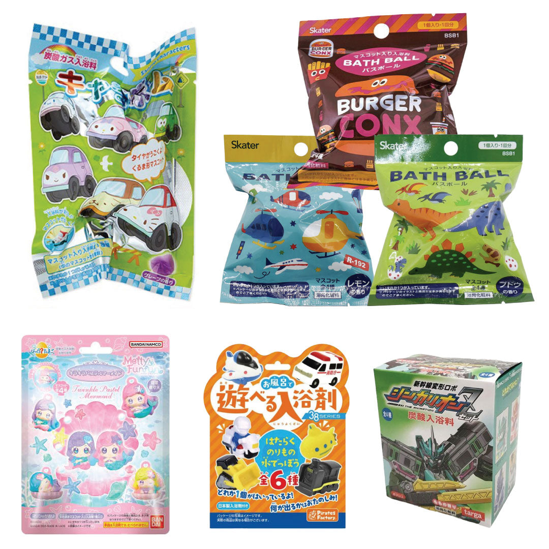 新干线变形机器人-沐浴球