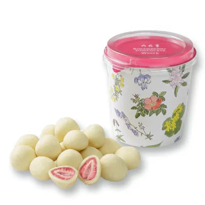 【团购】六花亭-草莓夹心白巧克力-6枚入