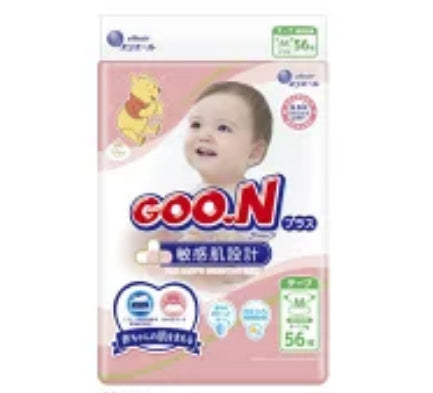 【团购】GOON-PLUS-大王-婴儿纸尿裤-M-sm