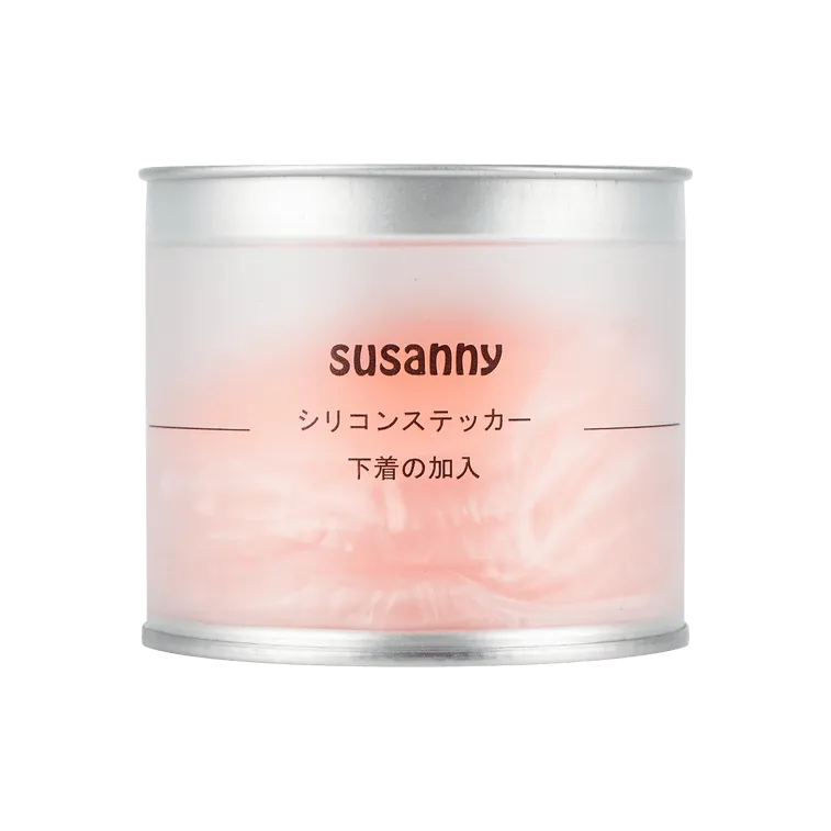 Susanny Adhesive Silicone Nipple Covers Round Shape Natural Skin 6 Pairs