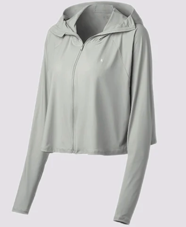 Beneunder-蕉下-冰薄系列披肩防晒服-远山灰