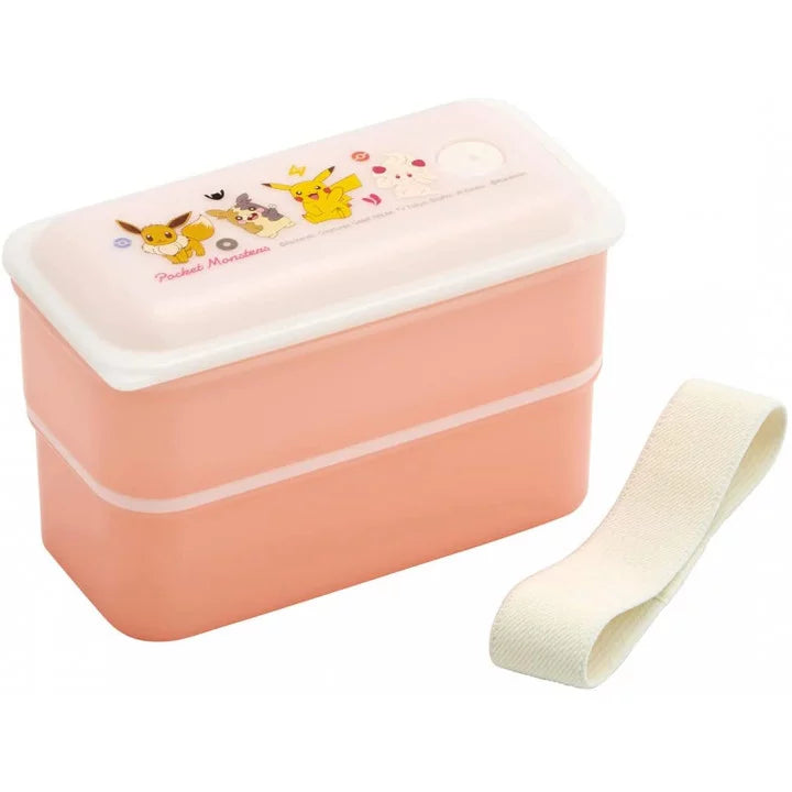 Skater-二段便当盒-皮卡丘-550ml