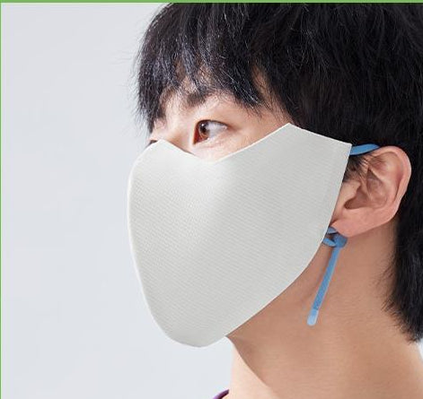 Beneunder-蕉下-男士透气护眼角防晒口罩-藤雾灰