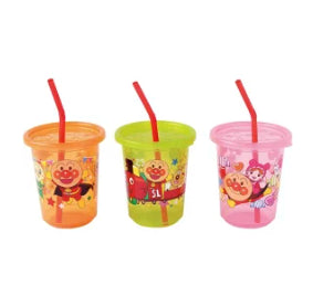 面包超人-吸管杯套装-橙黄粉