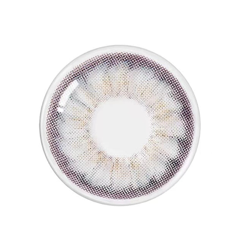 Olens 1-Month Colored Contact Lens Blossom 3Con Gray -7.50